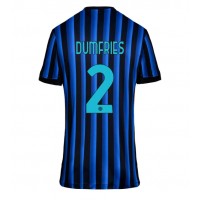 Dámy Fotbalový dres Inter Milan Denzel Dumfries #2 2025-26 Domácí Krátký Rukáv